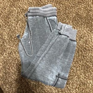 Gray Cargo Joggers